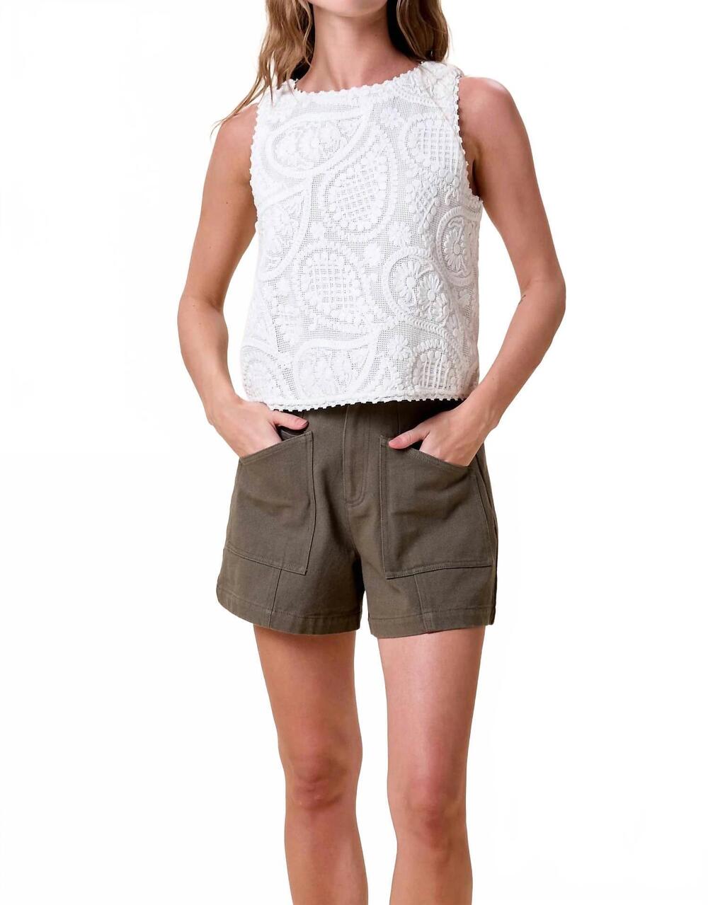 NEW CLEOBELLA emiko top in white